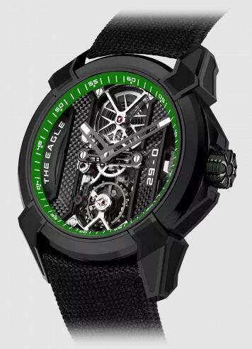 Jacob & Co EPIC X TITANIUM KHABIB EX110.21.AB.AE.A Replica watch